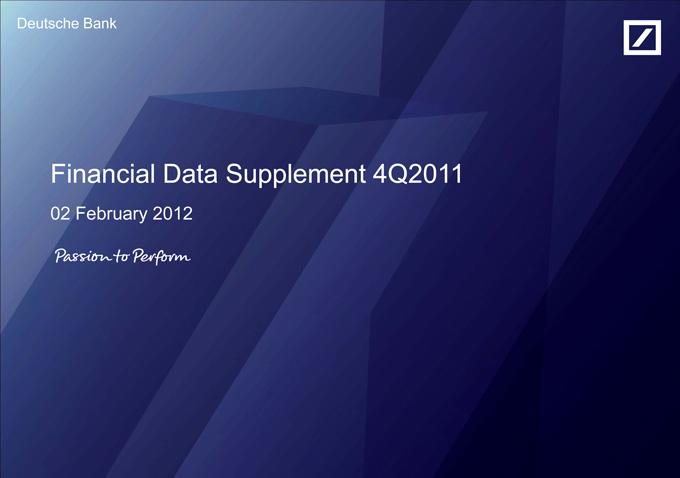 Deutsche Bank Financial Data