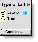 Because the data entry screen requires scrolling to view in its entirety, the most commonly used navigation buttons are provided at the bottom of the navigation panel as well as at the top.