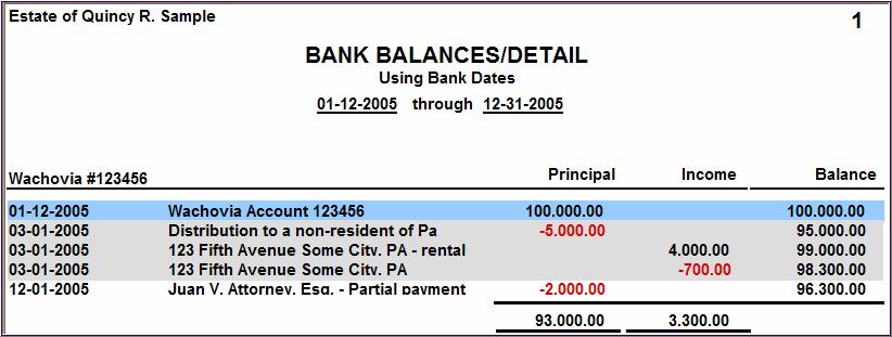 4) Change the Begin and/or End date if necessary to view a bank statement for a specific period. 5) In the lower left corner of the screen, there will be either a Deposit or a Disburse button (gray).