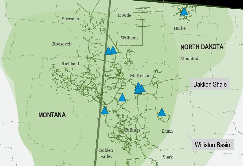WILLISTON BASIN COMPETITIVELY ADVANTAGED ASSET FOOTPRINT Natural Gas Gathering and Processing More than 3 million acres dedicated to ONEOK Approximately 1 million acres in the core Nearly 1 Bcf/d