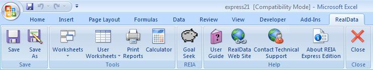 Introduction and General Information System Requirements REIA Express Edition is an Excel workbook that takes up about 3.5 megabytes of space on your hard disk.