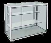 Counter display cabinet with storage $225.