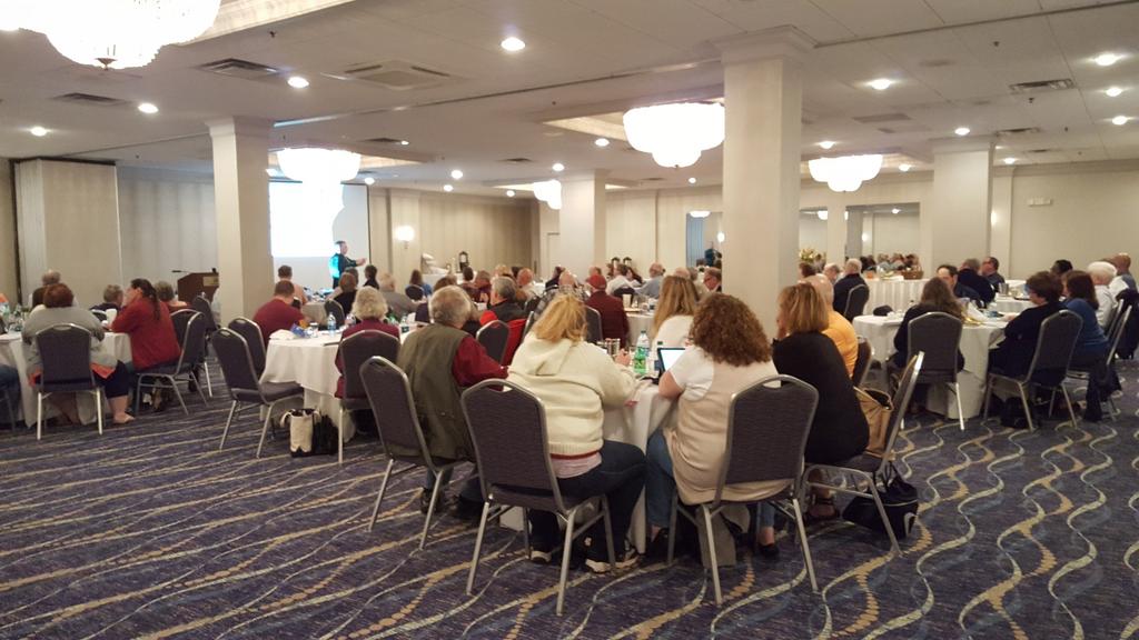 When David and Mary Mellem each started their presentation on the topic of Federal Tax Update, the ballroom at the Holiday Inn in Concord, NH fell so quiet you could hear a pin drop!