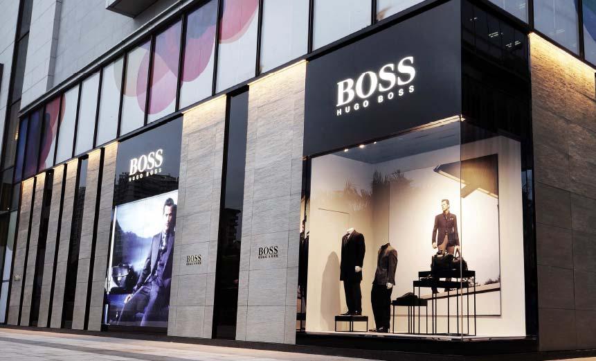 RETAIL Attractive additions to global network BOSS Store //