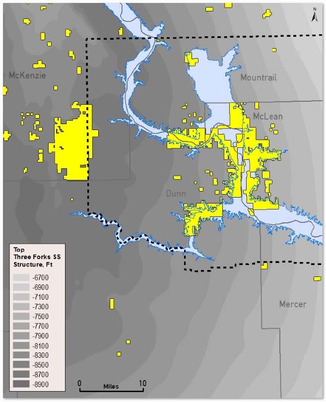 Williston Basin Profile (1) Net acres 115,500 Gross operated producing