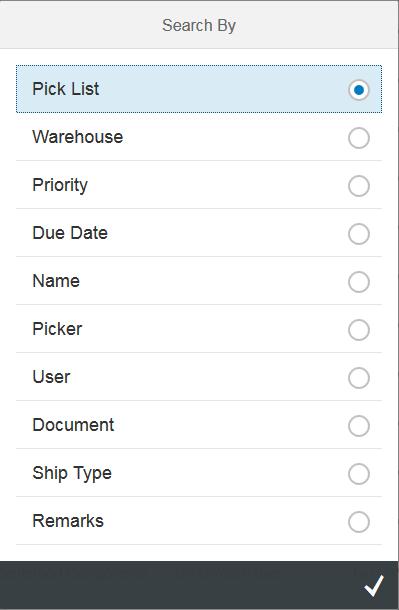 Once you make your selection and save it, you can then start using the search field to find records based on the new column you selected.