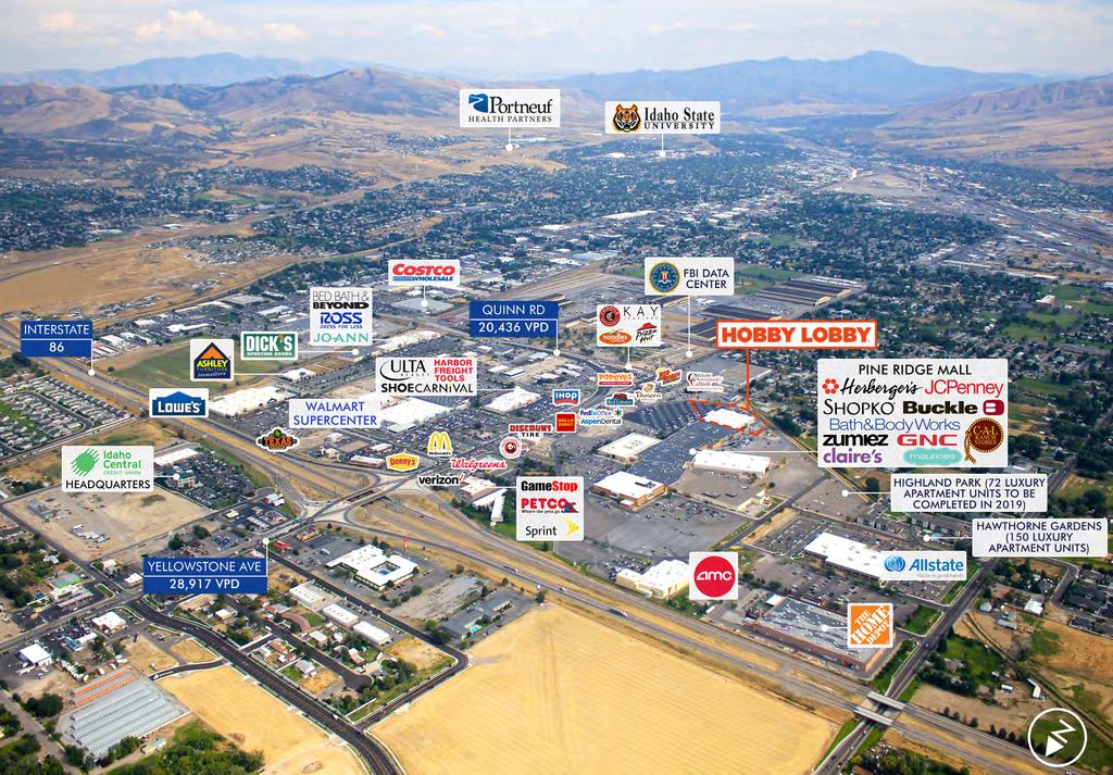Location 6 EXECUTIVE SUMMARY Colliers International Idaho 2043 East