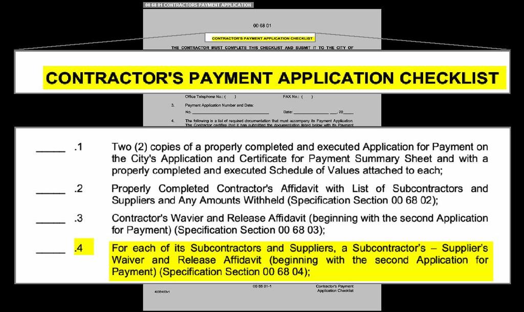 CONTRACTOR S PAYMENT
