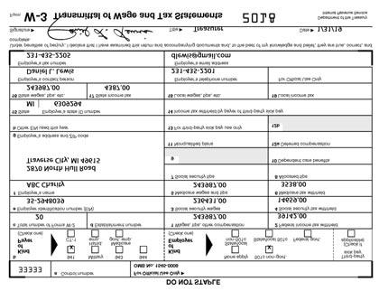 18 Reporting as an Employer Form W-3 A Form W-3 is submitted to the IRS as a transmittal form with