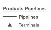 7 mmbbld of refined products ~6,900 miles of refined products pipelines ~5,800 miles of other liquids pipelines (crude and natural gas liquids) Largest independent terminal operator in North America