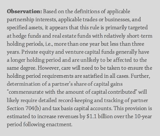 RE-CHARACTERIZATION OF CERTAIN LONG-TERM CAPITAL GAINS (SECTIONS 1061 & 83) Under general rules, gain recognized by a partnership upon disposition of a capital asset held for at least one year was
