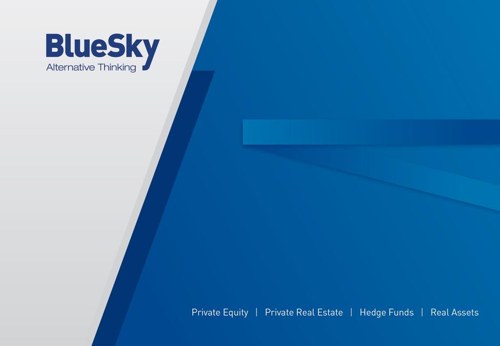 May 2016 Blue Sky Alternative Investments Limited INVESTOR PRESENTATION NOT FOR DISTRIBUTION OR RELEASE IN