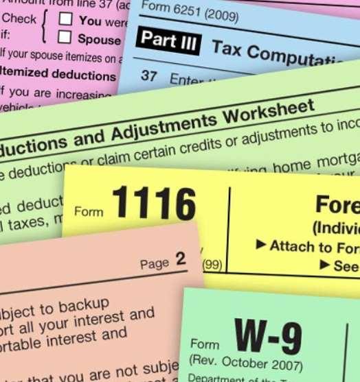 Three Tax Forms to consider Special Property Tax Refund