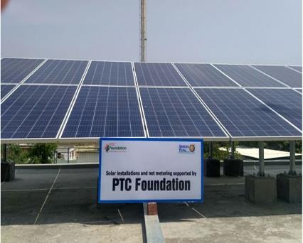 PTC: A Responsible Corporate Citizen As a Responsible Corporate, PTC has always contributed towards the welfare of the Society Creation of PTC