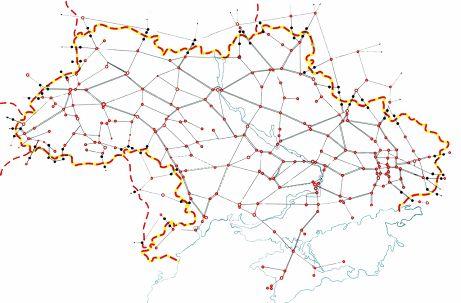 Transportation Potential 4 of 10 European transport corridors run through Ukraine Dense network of 273 700