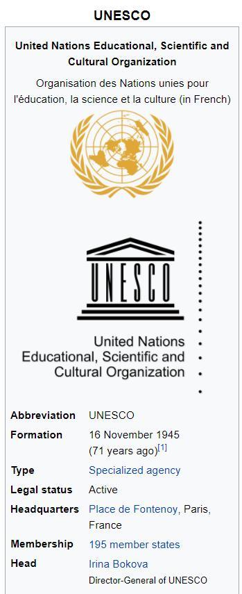 Out of UNESCO U.S. s decision to quit UNESCO is an attempt to reassert geopolitical influence in West Asia In January, for instance, Trump administration prepared orders to halt U.S. funding to global institutions that advocate membership for the Palestine Authority.