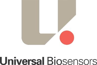 Universal Biosensors, Inc. ARBN 121 559 993 1 Corporate Avenue Rowville VIC 3178 Australia Telephone +61 3 9213 9000 Facsimile +61 3 9213 9099 Email info@universalbiosensors.com www.