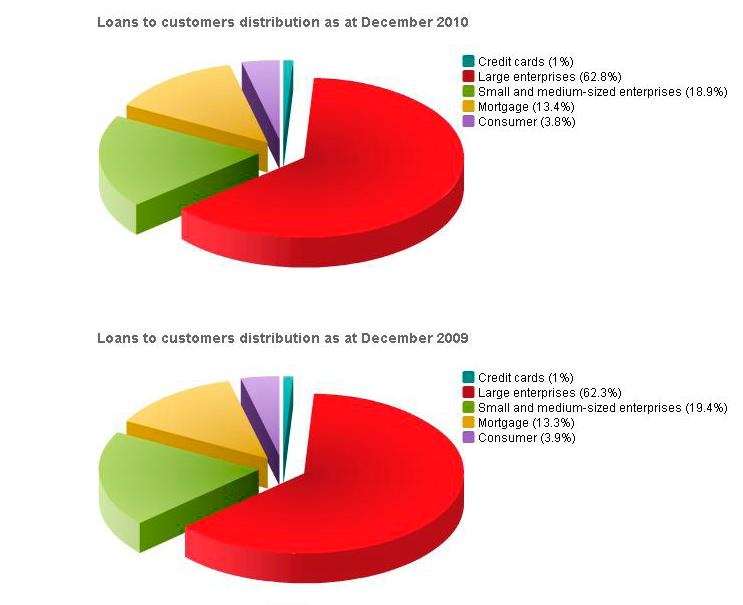 MAIN FIGURES PIRAEUS BANK BULGARIA - GENERAL OVERVIEW OF THE 2010 RESULTS Loans and advances to customers (individuals and companies) net of allocations for losses and uncollectability as at the end