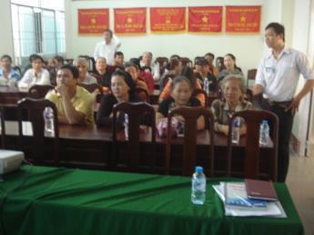 workshop in Thoi Thuan ward