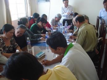 Vinh Trinh Commune Participants are