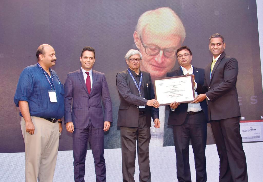 AWARDS AND ACHIEVEMENTS TeamLease Services was presented the ABP News Porter Prize for Industry Architectural Shift. Mr.
