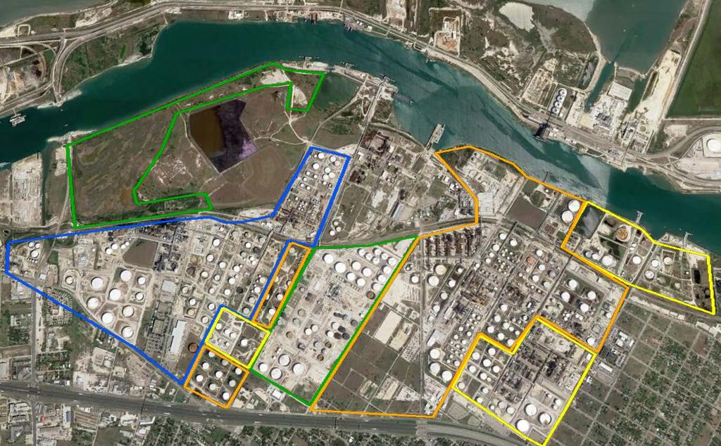 Corpus Christi Area Existing Corpus Christi Terminal Four (4) public docks (3 ship and 1 barge) 2.