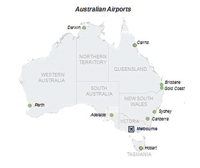 Overview INDUSTRY OVERVIEW There are 12 core-regulated major airports in Australia, which accounted for approximately 91% of all scheduled passenger numbers in Australia for the year ended 30 June