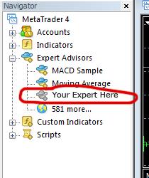 The next steps are very easy: Place your "VolatilityFactor_v6.0.ex4" file in the "Experts" folder inside the "MQL4" folder.