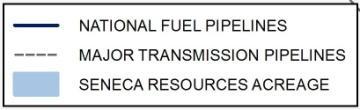 Integrated WDA Development - Interstate Pipelines Pipeline & Storage Northern Access 2016 to Increase Transport Capacity Out of WDA by 490,000 Dth/d by FY18 Northern Access 2016 Appalachia Chippawa