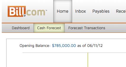 Cash Forecast - Update Bank Balance For accounts syncing
