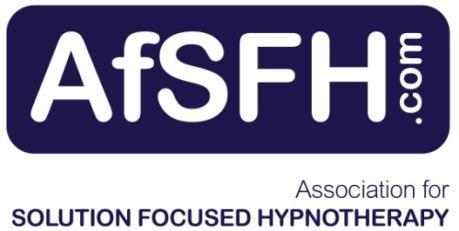Application for International Registered Membership of the Association for Solution Focused Hypnotherapy Please complete using BLOCK CAPITALS. See attached Guidance Notes for further details. 1.