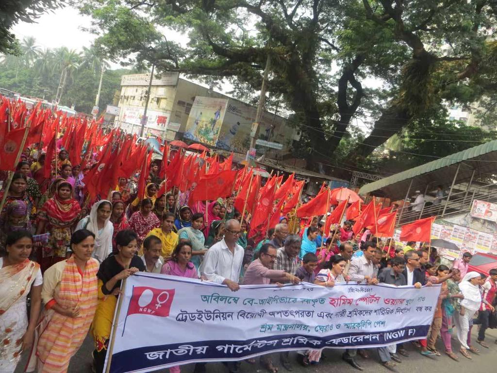 RED FLAG RALLY DEMAND OF