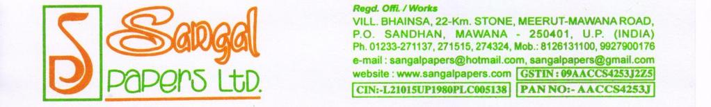 Dear Shareholder(s), Date: 07/07/2018 Sub: Updation of PAN, Bank account details, Email address of Shareholders of the Company: The Securities and Exchange Board of India (SEBI) vide circular No: