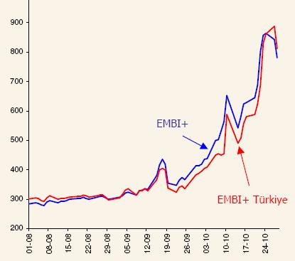 The Impact on Turkish Economy The global crisis has its impact on Turkish financial markets recently