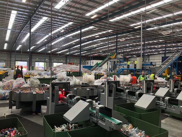 been collected, demonstrating great community support for the Scheme New recycling facility operational at Eastern Creek, New South Wales Material
