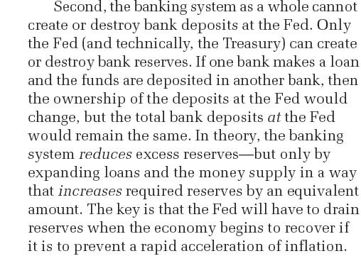 From the Fed: Proof it Knows That Only It Can