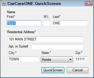 card application for CarCareONE (page 69). Follow the instructions on those screens.