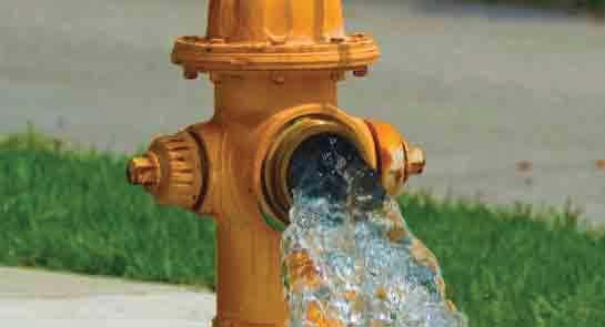 WATER CIP 4392: FIRE FLOW UPGRADES Design of upgrades to existing waterlines in accordance with the recommendations of the flow/pressure study assure adequate flow and pressure to all areas of the