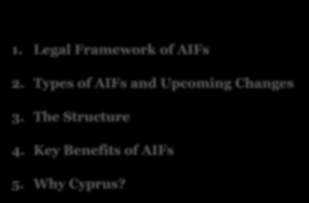 Types of AIFs and Upcoming