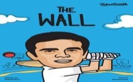Comic book titled 'The Wall' releases on Dravid's 45th b'day Rahul Dravid is the latest addition to the list of comic heroes.