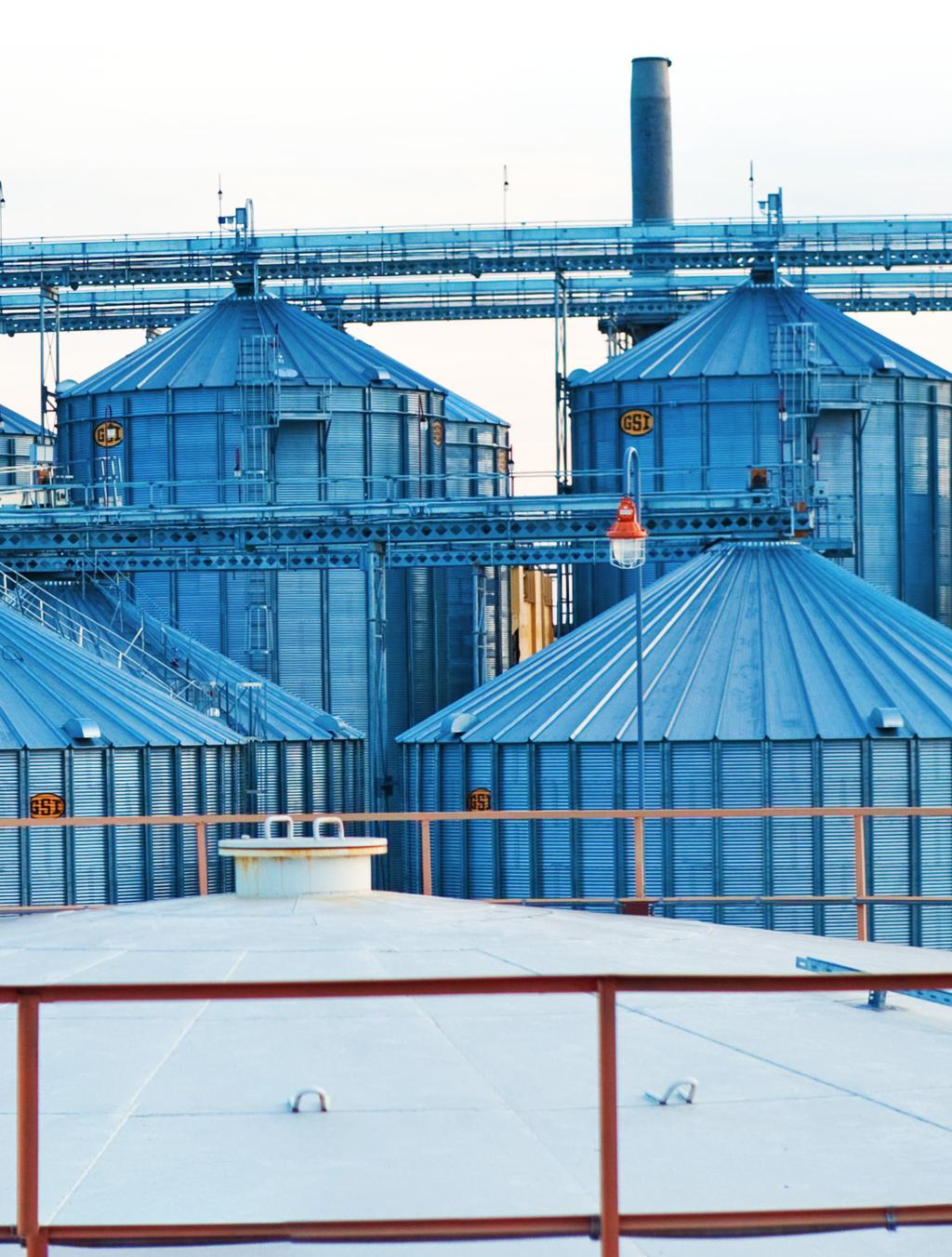 Silo services segment Largest private grain silo network in Ukraine with 2.
