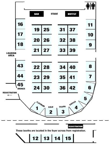 2019 K-9 Cop Conference Vendor Map Vendor Hall Schedule TUESDAY SEPT. 10, 2019 Please sign in at the registration booth before setting up.