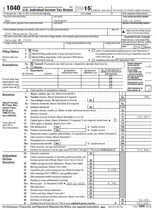 What Taxable Activities Has Your Borrower Filed?