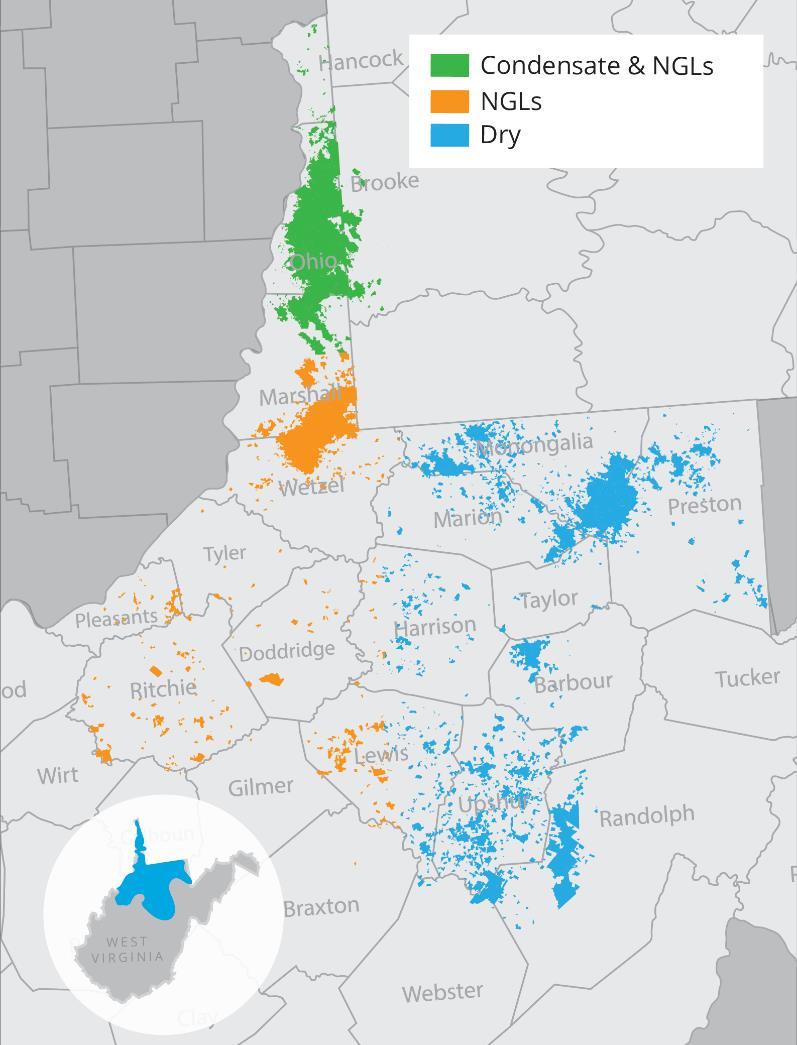 Southwest Appalachia Core position in premier play targeting stacked pays Drive value creation through enhanced performance 2019 development plan focused on high value liquids-rich inventory Build on