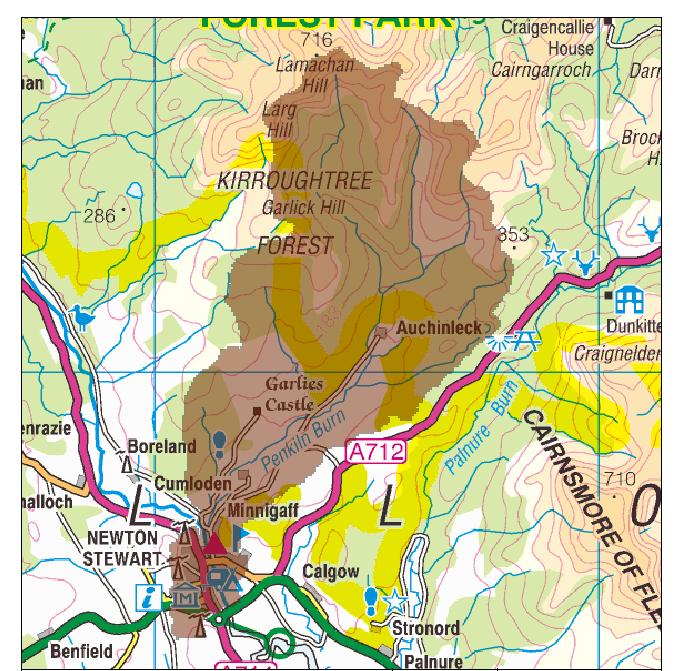 Newton Stewart (Potentially Vulnerable Area 14/12) Local Plan District Local authority Main catchment Dumfries and Galloway Solway River Cree Council Background This Potentially Vulnerable Area is