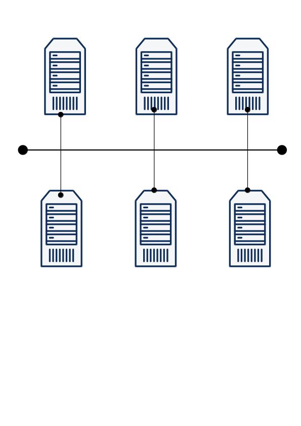 Network Nodes Computers that