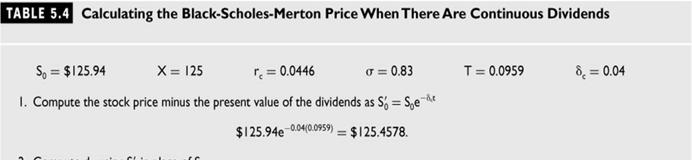 Black-Scholes-Merton Model When the Stock Pays Continuous Dividends Put Option Pricing Models Restate put call parity with continuous discounting