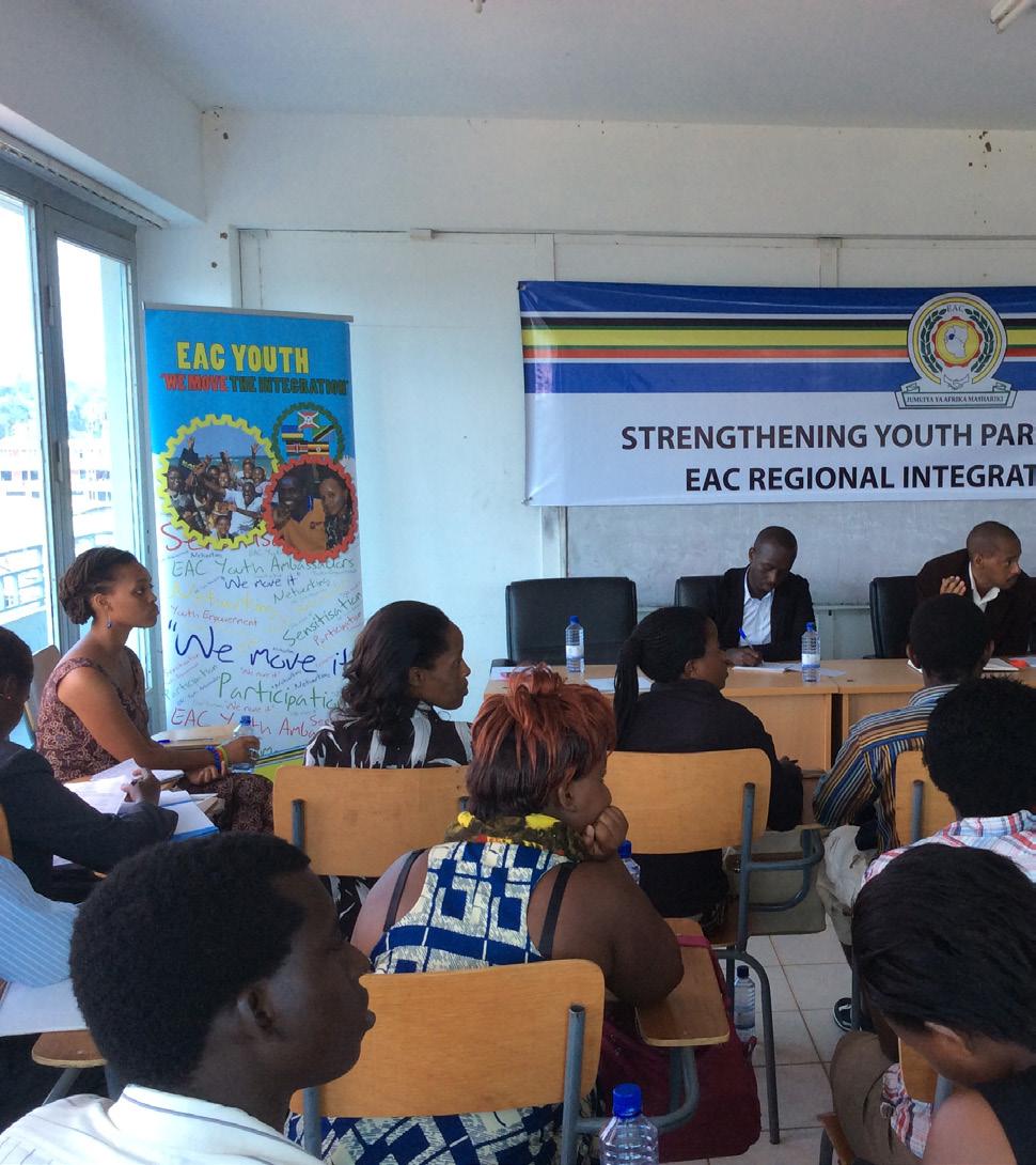 Institutionalising the EAC University Students Debate in the EAC Integration Process The 18 th Meeting of the Sectoral Council of Ministers responsible for EAC Affairs took note of the report of the
