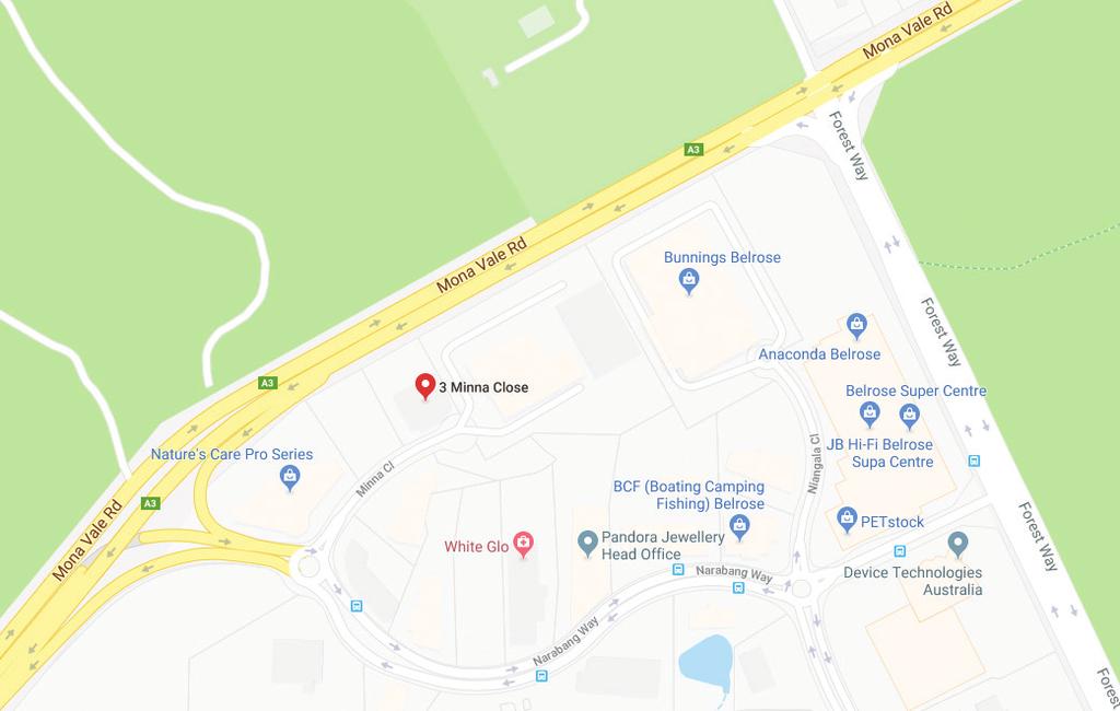 LOCATION OF THE ANNUAL GENERAL MEETING The 2018 AGM will be held at Infomedia s head office located at 3 Minna Close, Belrose NSW 2085, approximately 35 minutes North