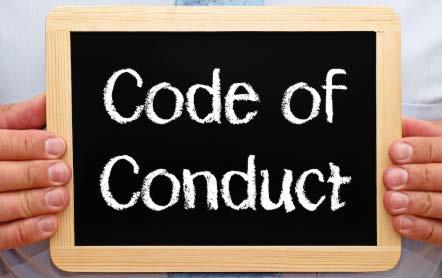Code of Conduct: Companies develop a Code of Conduct to promulgate principles and ethics that will make them attractive to customers, employees, and other